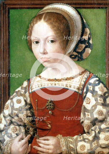 'A Little Girl', c1520. Artist: Jan Gossaert