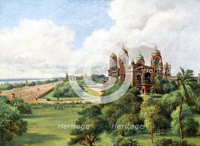 The Marina, Madras, India, early 20th century. Artist: Unknown