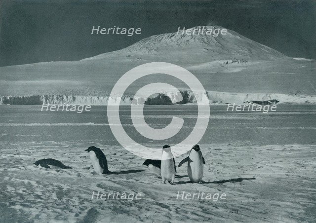 'Mount Erebus', c1911, (1913). Artist: Herbert Ponting.