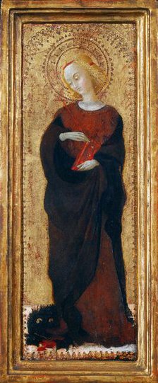 Saint Margaret, c. 1435. Creator: Sassetta.