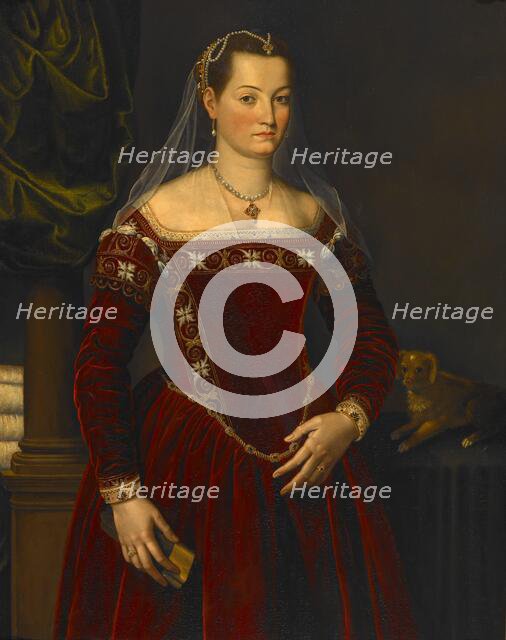 Portrait of a Lady, about 1540-1550. Creator: Agnolo Bronzino.