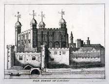 View of the Tower of London, c1700. Artist: Anon
