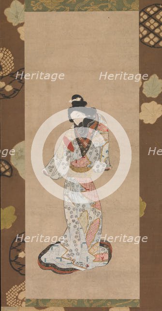 Beauty of the Kanbun Era, late 17th century. Creator: Unknown.