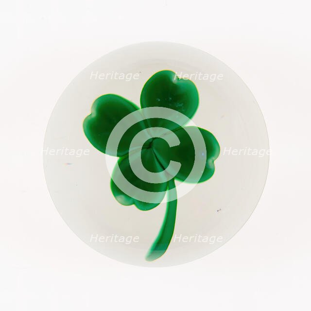 Paperweight, France, 19th century. Creator: Baccarat Glasshouse.