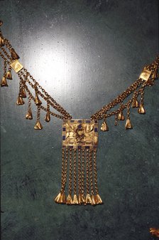 Pectoral behalf of the pharaoh and high priest of Amon Pinedjem, c990BC-969BC Artist: Unknown.