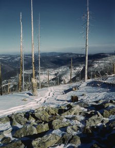 Sangre de Cristo Mountains, New Mexico, 1943. Creator: John Collier.