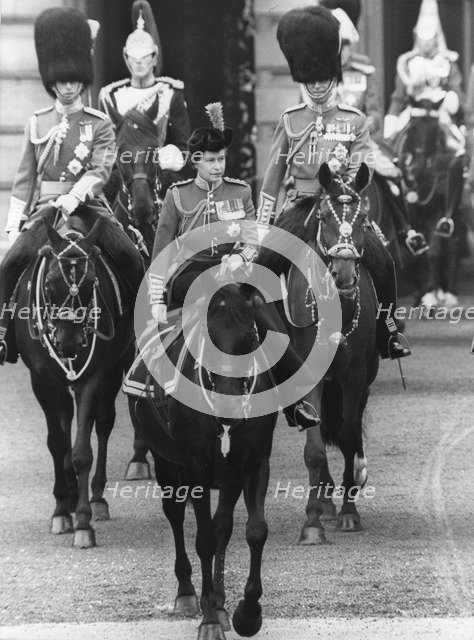 Trooping the Colour, Horse Guards Parade, London, 1980. Creator: Unknown.