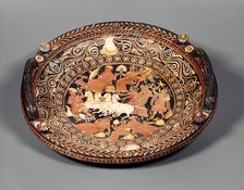 Knob-Handled Patera (Dish), 330-320 BCE. Creator: Baltimore Painter.