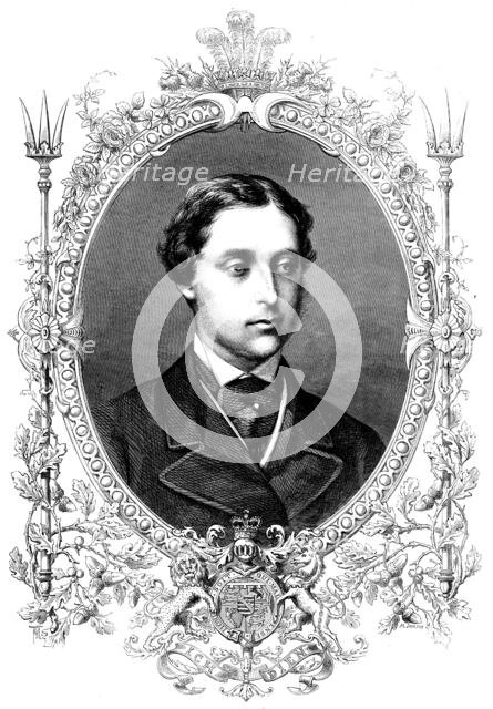 His Royal Highness the Prince of Wales, 1862. Creator: Mason Jackson.