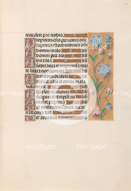 Hours of Queen Isabella the Catholic, Queen of Spain: Fol. 213r, c. 1500. Creator: Master of the First Prayerbook of Maximillian (Flemish, c. 1444-1519); Associates, and.