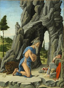 Saint Jerome in the Desert, 1450. Creator: Marco Zoppo.