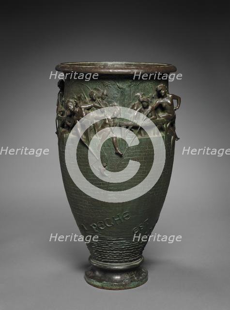 Vase, c. 1890. Creator: Gustave-Joseph Chéret (French, 1838-1894).