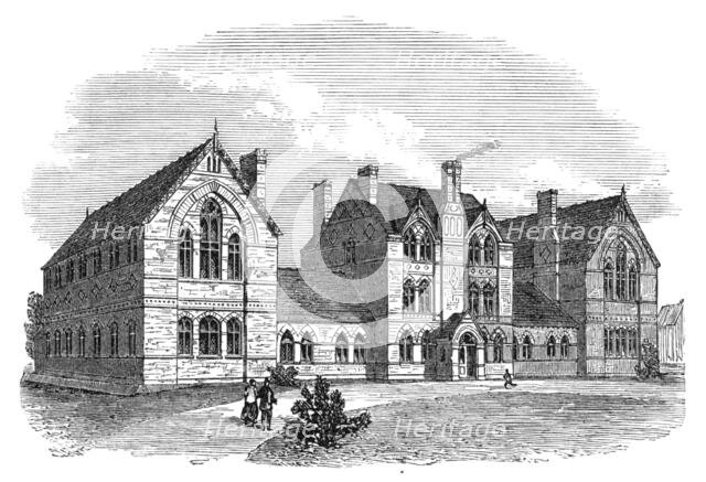 Home for Destitute Boys, Bisley, Surrey, 1869. Creator: Unknown.