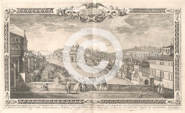 Vedute di Verona, 1747. Creators: Dionigi Valesio, Giovanni Antonio Urbani.