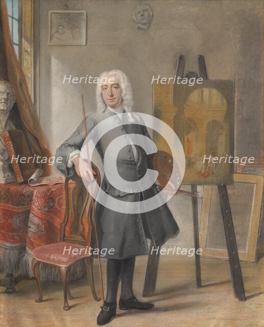 Self-Portrait, c1720s. Creator: Cornelis Troost.