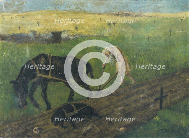 Ploughman, 1933. Creator: Tomas Andraskovic.
