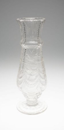 Vase, Stourbridge, c. 1875/80. Creator: Unknown.