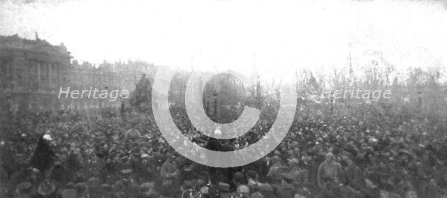 'La delivrance de l'Alsace et de la Lorraine celebree a Paris le 17 novembre 1918.  Creator: Unknown.