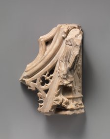 Architectural Fragment, French, ca. 1375-1425. Creator: Unknown.