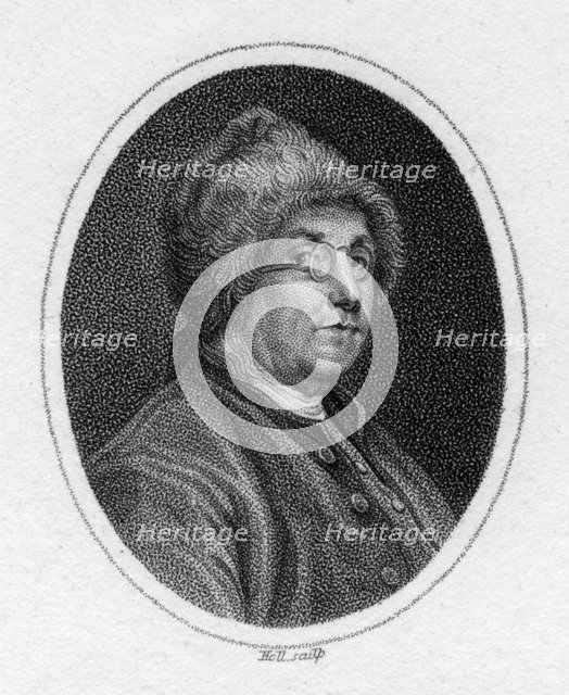 Benjamin Franklin, 18th century American scientist, inventor and politician, c1819.  Artist: Holl