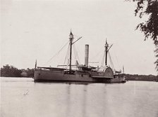 U.S. Ship "Mendota", James River, 1861-65. Creator: Unknown.