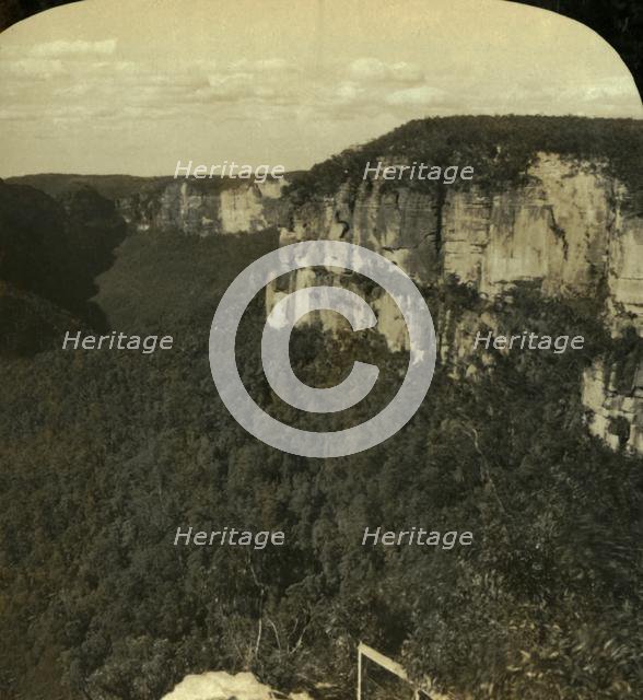 'The Grose Valley, Blue Mountains, N.S.W., Australia', 1909. Creator: George Rose.