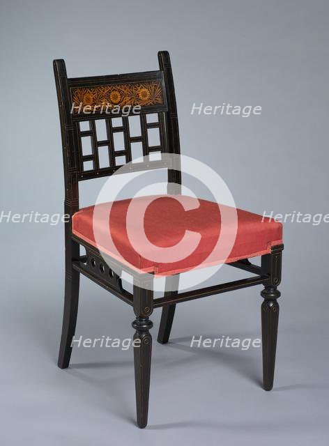 Chair, c. 1880. Creator: Herter Brothers (American).