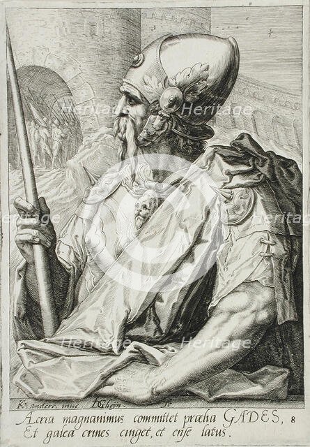 Gad, c1590. Creator: Jacques de Gheyn II.