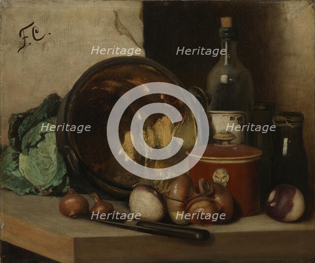 Still Life, 1877. Creator: Fanny Churberg.