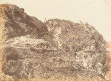 Path leading to Convent, Simla, 1850s. Creator: Unknown.