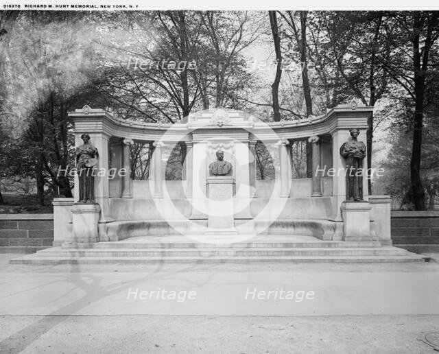 Richard M. Hunt Memorial, New York, N.Y., between 1900 and 1906. Creator: Unknown.
