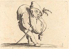 The Hunchback with a Cane, c. 1622. Creator: Jacques Callot.