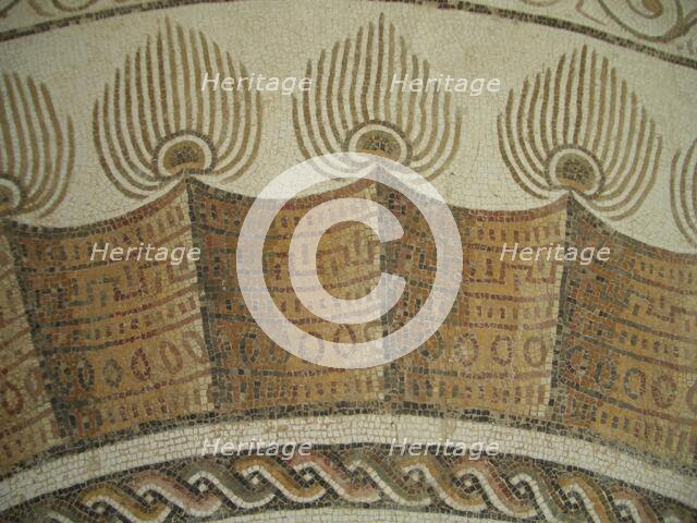 Mosaic, El Jem Museum, El Djem, Tunisia, 2009. Creator: Amanda Waite.