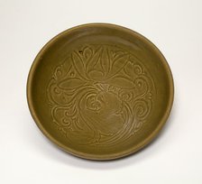 Bowl with Lotus Design, Jin dynasty (1115-1234), 12th/13th century. Creator: Unknown.