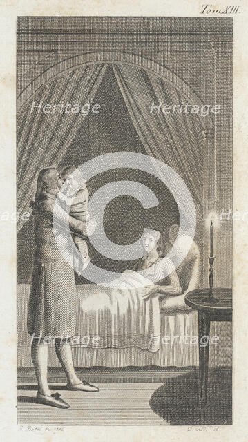 Illustration for the 'Works of J.P.C. Florian', 1796. Creator: Daniel Nikolaus Chodowiecki.