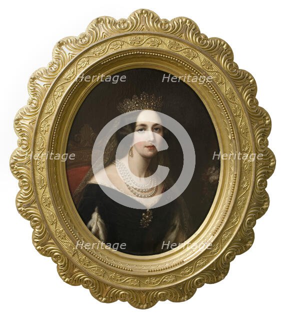Josefina, 1807-1876, Princess of Leuchtenberg, Queen of Sweden. Creator: Sophie Adlersparre.
