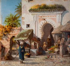 At Tangier, 1880. Creator: Frederick Henry Howard Harris.
