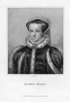 Queen Mary I of England, (1806).Artist: E Bocquet