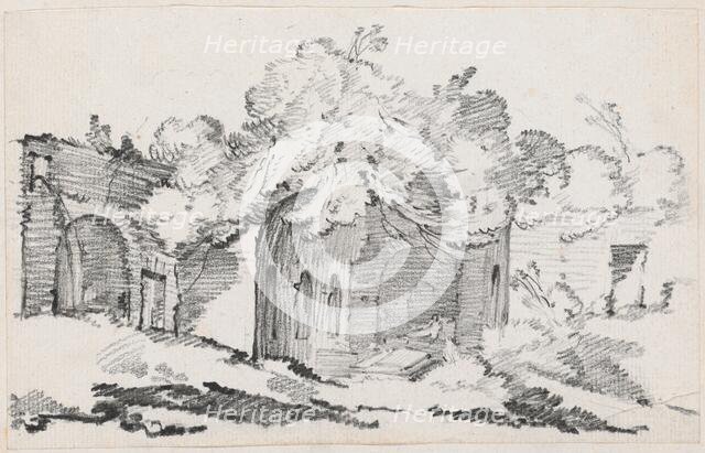 The Grotto of the Nymph Egeria, 1744/1750. Creator: Joseph-Marie Vien the Elder.