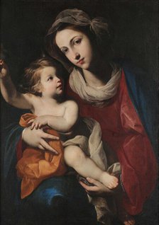 The Virgin and Child, c1640. Creator: Stanzione, Massimo (ca. 1585-ca. 1658).