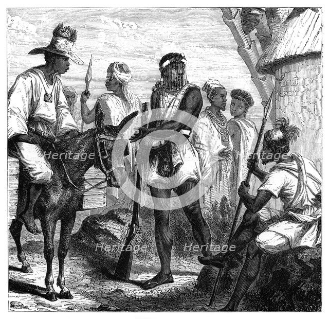 Senegalese people, c1890. Artist: Unknown