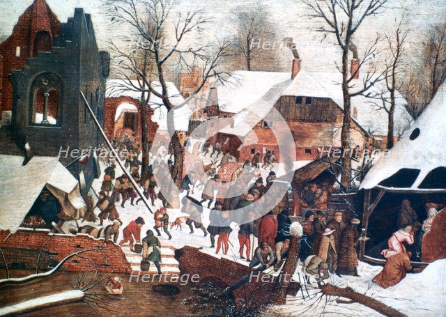 'The Adoration of the Magi', c1567. Artist: Pieter Bruegel the Elder