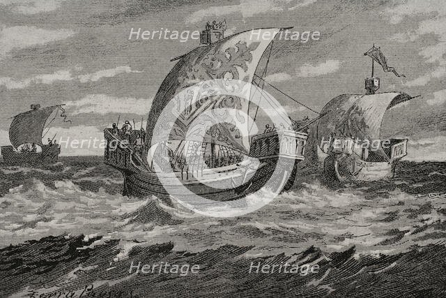 Ramón de Bonifaz y Camargo (1196-1256), 1890. Creator: Joan Serra y Pausas.