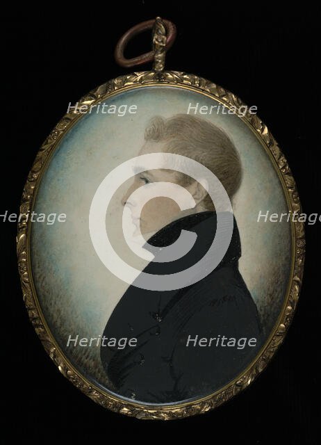 Gentleman in a Black Coat, ca. 1835. Creator: Unknown.