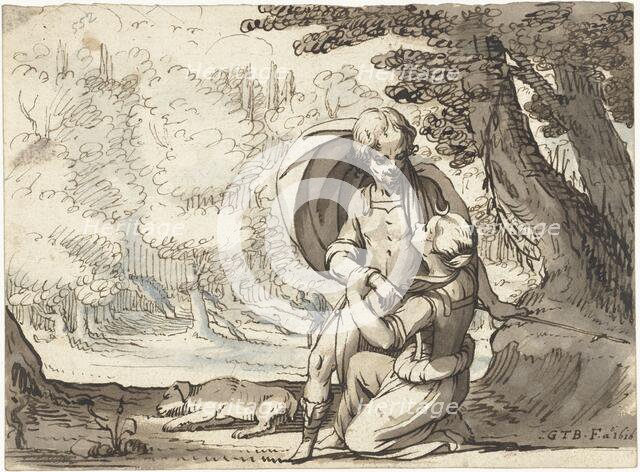 Venus and Adonis in conversation, 1616. Creator: Gerard ter Borch I.