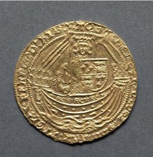 Noble (obverse), 1413-1422. Creator: Unknown.