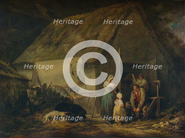 'Morning, Higglers Preparing for Market', 1791. Artist: George Morland.