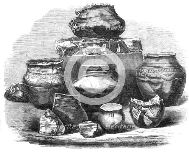 Roman antiquities found at King's Newton, Melbourne, Derbyshire, 1868. Creator: Unknown.