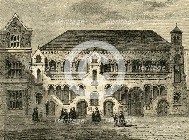 'The Scotch National Church, Crown Court', (1881). Creator: Unknown.