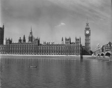 Houses of Parliament, London, c1955.  Creator: Arthur Charles Kirby Ware.